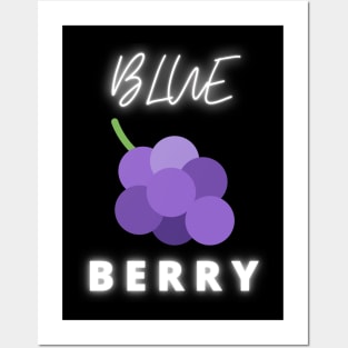 Blue Berry Posters and Art